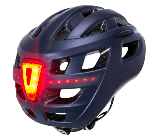 Kalli Central Lit Solid Helmet Matte Navy