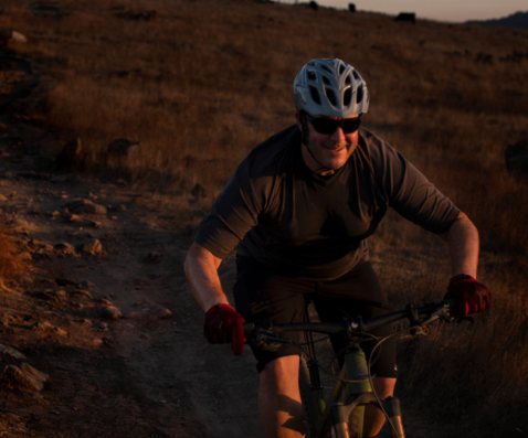 Kalli Chakra Solo Solid Helmet Blue