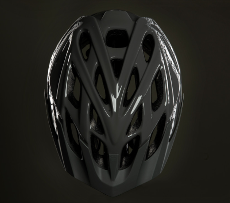 Kalli Chakra Solo Solid Helmet Blue