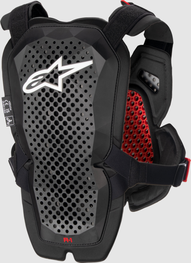 Alpinestars A-1 Pro Black/White/Red Chest Guard