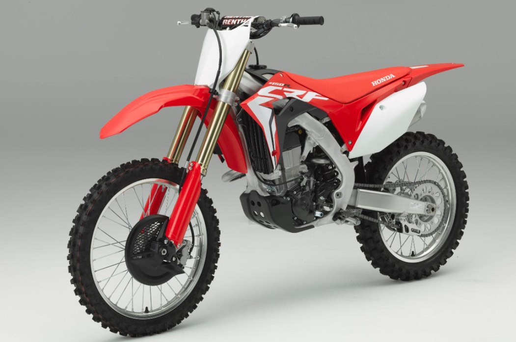 New-Ray Replica 1:12 Race Bike 17 Honda CRF450R Red