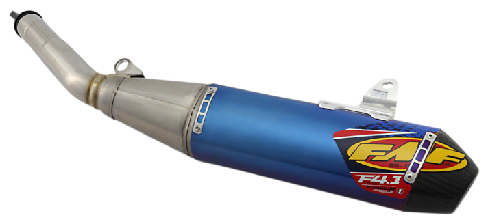 FMF FaFactory 4.1 RCT Slip-On Muffler Anodized Titanium