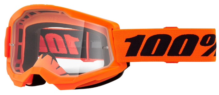 100 Percent Strata 2 Clear Lens Goggles