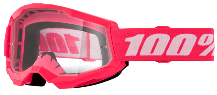 100 Percent Strata 2 Clear Lens Goggles