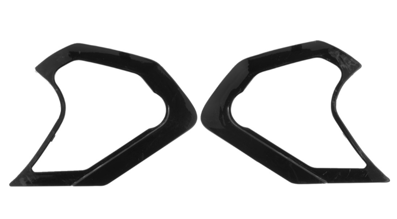 Alpinestars Supertech R10 Helmet Shield Mechanism Cover - Gloss Black
