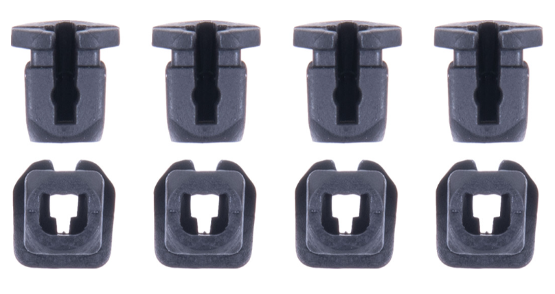 Alpinestars Supertech R10 Helmet Spoiler Connector Set - Black
