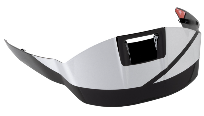 Alpinestars Supertech R10 Helmet Standard Spoiler Black/Carbon/Silver/Black