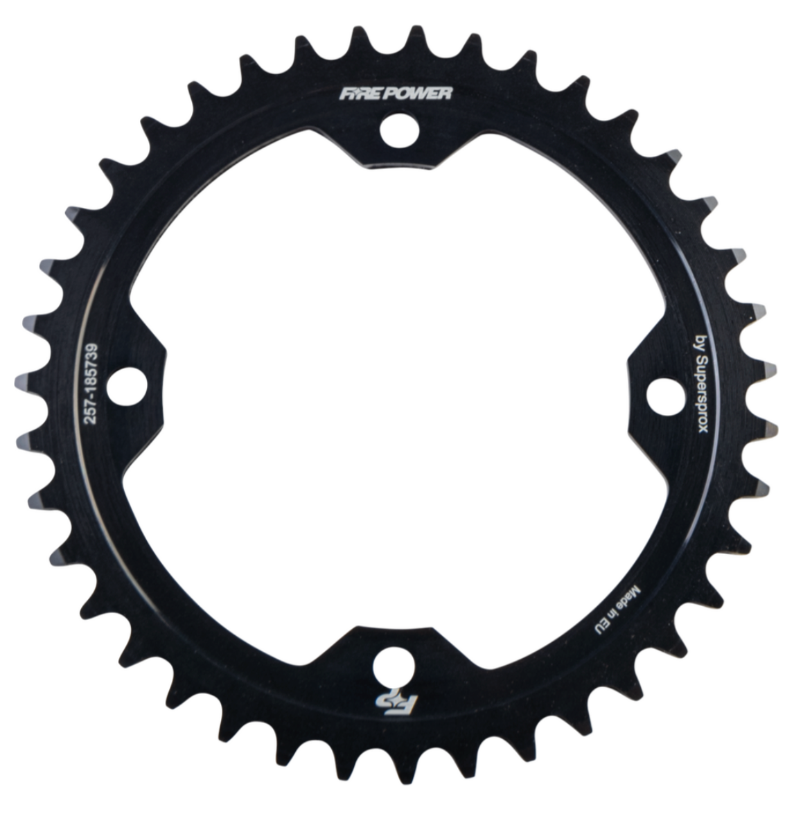 FIRE POWER REAR SPROCKET STEEL 39T BLK