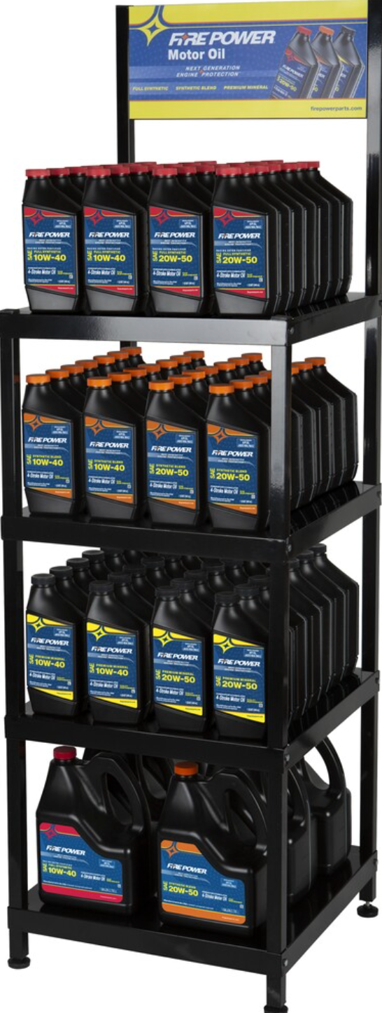 FIRE POWER MINERAL OIL 10W40 4T 1 GAL (4/CASE SOLD EA)