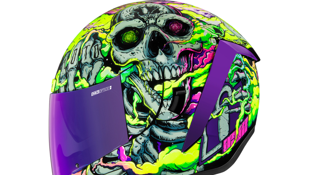 Icon Airform™ Hippy Dippy Purple Helmet