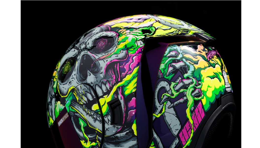 Icon Airform™ Hippy Dippy Purple Helmet