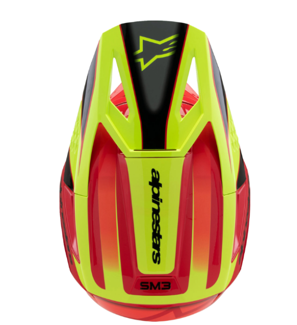 Alpinestar Youth SM3 Fray Gloss Helmet