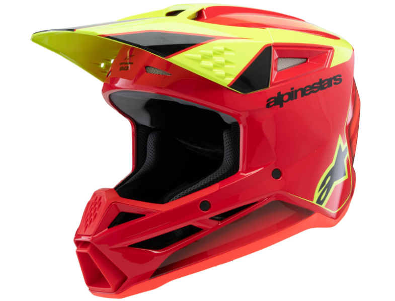 Alpinestar Youth SM3 Fray Gloss Helmet
