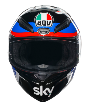 AGV K1 S VR46 Sky Racing Team Helme Black/Blue