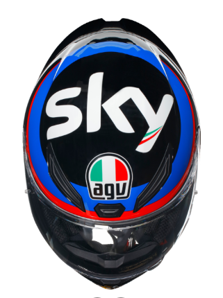 AGV K1 S VR46 Sky Racing Team Helme Black/Blue