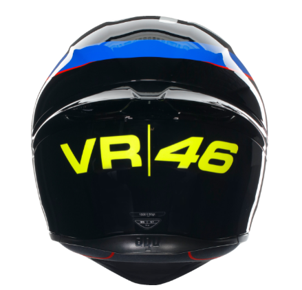 AGV K1 S VR46 Sky Racing Team Helme Black/Blue