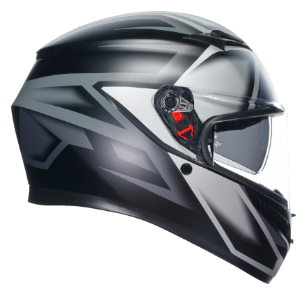 AGV K3 Compound Matte Black/Gray Helmet
