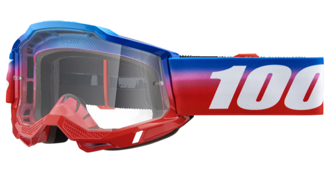 100 Percent Accuri 2 Goggles Clear Lens