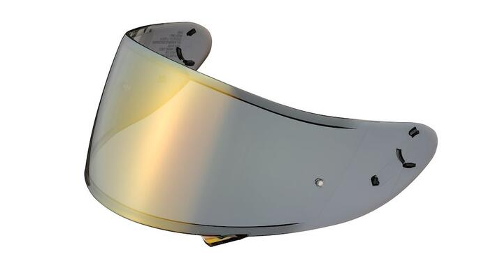 SHOEI CWR-1 Pinlock® Ready Face Shield Gold Mirror