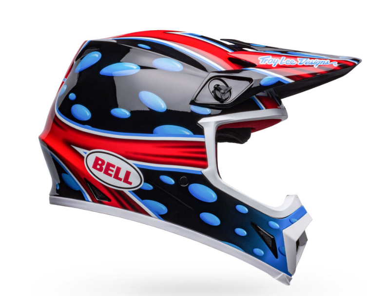 Bell MX-9 Mips McGrath Showtime Replica 23 Gloss Black/Red