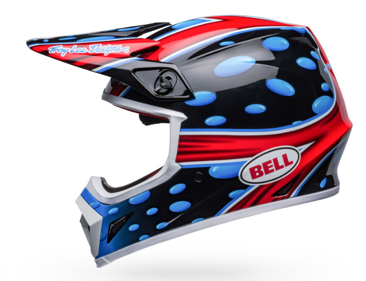 Bell MX-9 Mips McGrath Showtime Replica 23 Gloss Black/Red