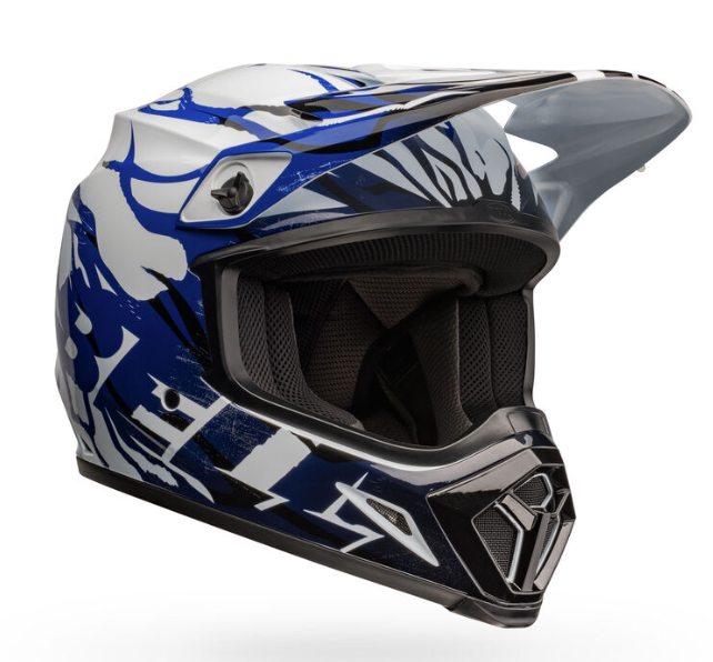 Bell MX-9 Mips Decay Gloss Blue