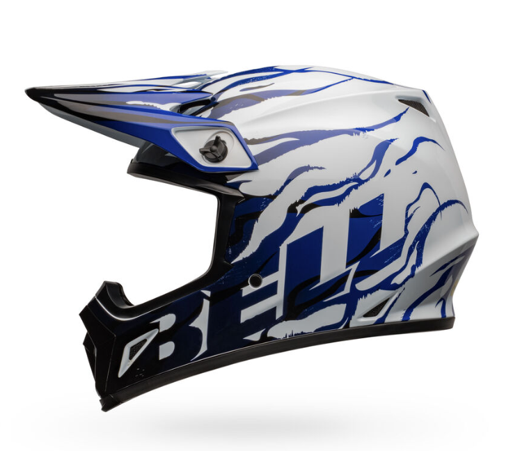 Bell MX-9 Mips Decay Gloss Blue