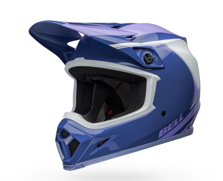 Bell MX-9 Mips Dart Gloss Purple/White