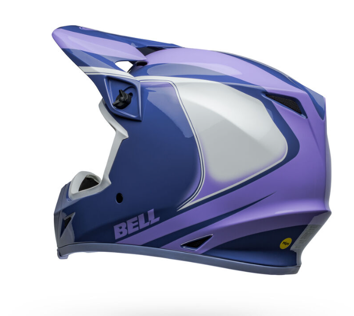Bell MX-9 Mips Dart Gloss Purple/White
