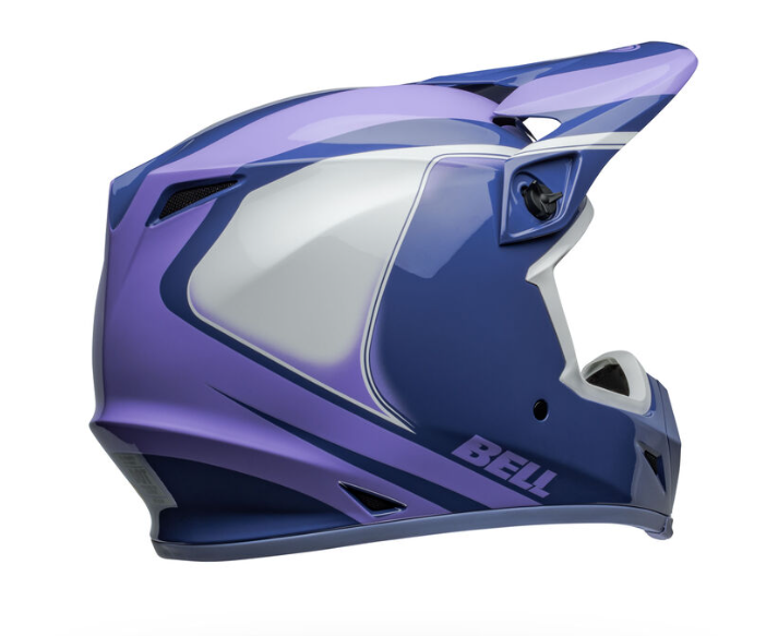 Bell MX-9 Mips Dart Gloss Purple/White