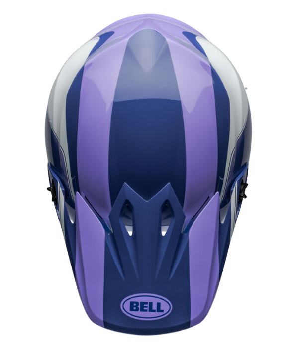 Bell MX-9 Mips Dart Gloss Purple/White