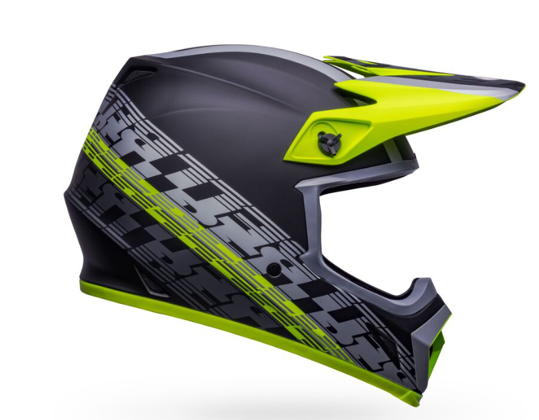 Bell MX-9 Mips Offset Matte Black/Hi-Viz Yellow