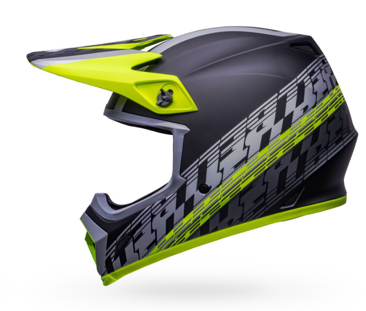 Bell MX-9 Mips Offset Matte Black/Hi-Viz Yellow