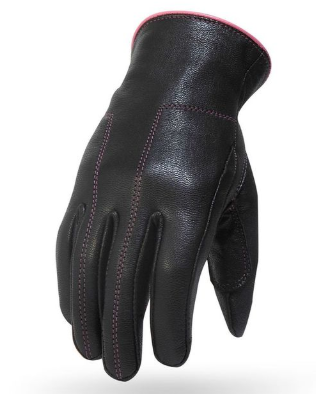 Torc Black Santa Monica Pnk Gloves Size M
