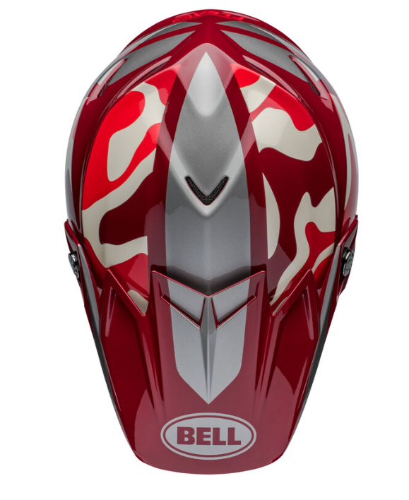 Bell Moto-9S Flex Ferrandis Mechant Gloss Red/Silver