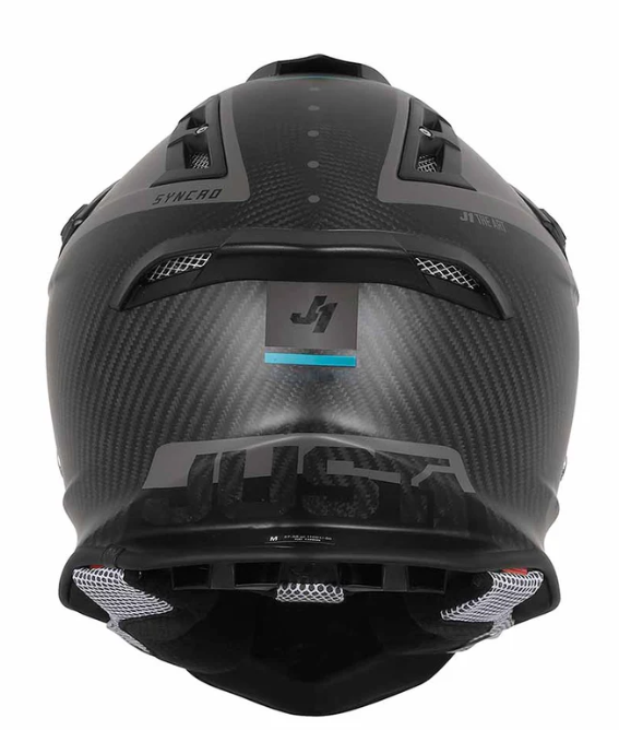 Just1 J12 Carbon Syncro / Black / Turquoise / Matte