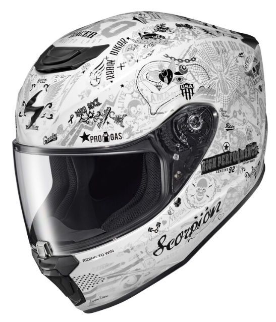 Scorpion Exo Exo-R420 Full-Face Helmet Shake II LARGE LAST UNIT