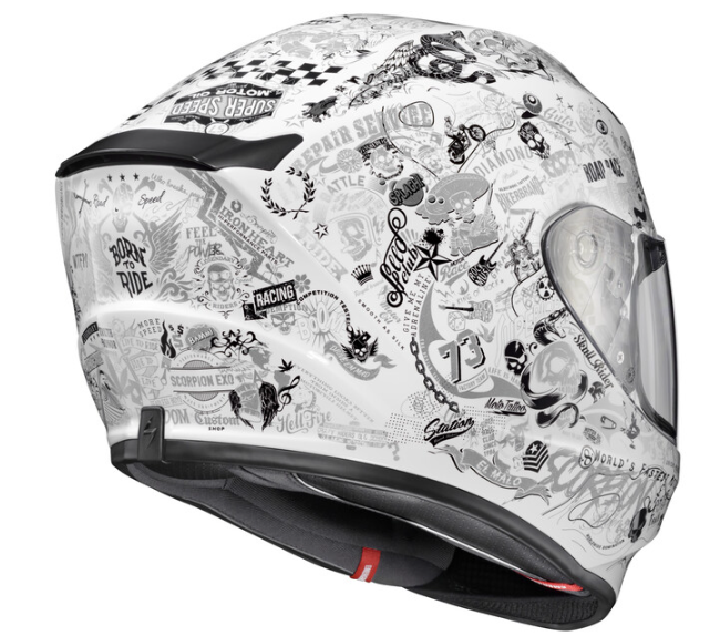 Scorpion Exo Exo-R420 Full-Face Helmet Shake II LARGE LAST UNIT