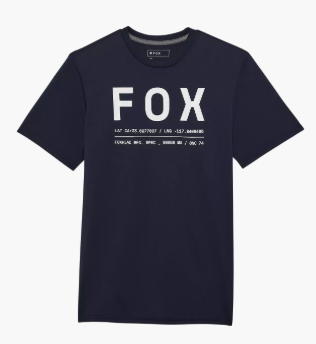 Fox Racing Non Stop Tech Tee - Navy Blue
