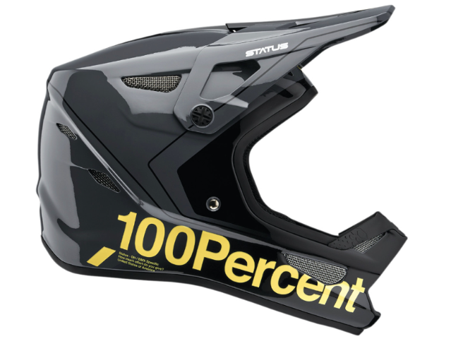100 Percent Status Charcoal Helmet