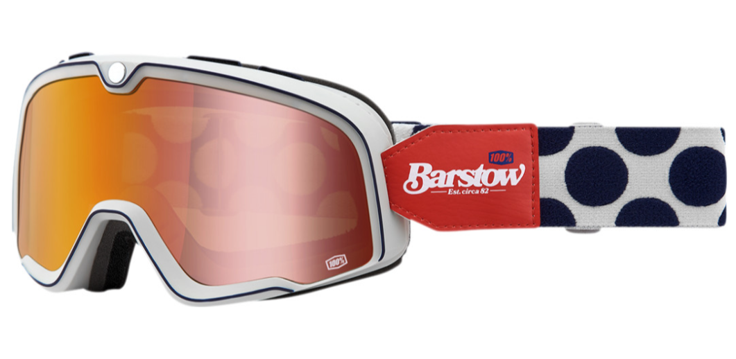 100 Percent Barstow Colored Lens Goggles
