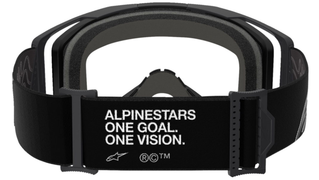 Alpinestars Vision 8 Goggle - Corp - Black - Clear Lens