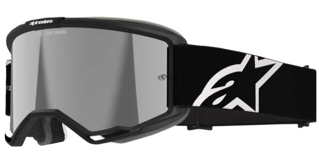 Alpinestars Vision 5 Goggle - Corp - Black - Silver Mirror