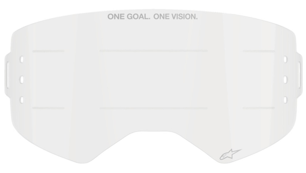 Alpinestars Supertech Wide Vision Roll-Off Goggle Lens