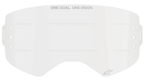 Alpinestars Supertech Wide Vision Roll-Off Goggle Lens