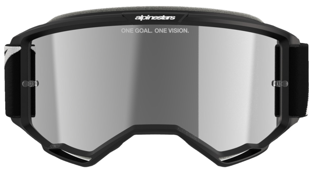 Alpinestars Vision 5 Goggle - Corp - Black - Silver Mirror