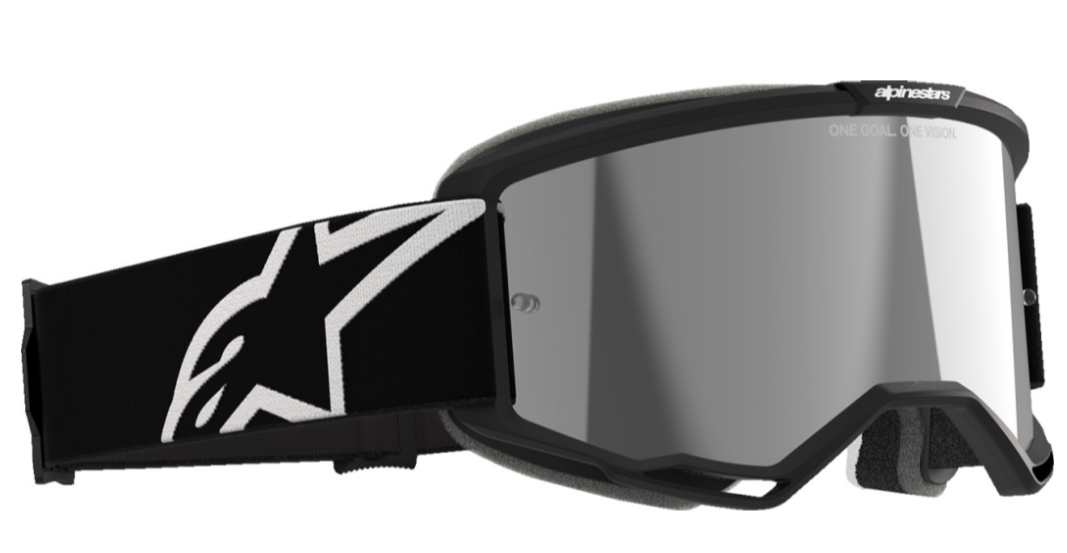 Alpinestars Vision 5 Goggle - Corp - Black - Silver Mirror