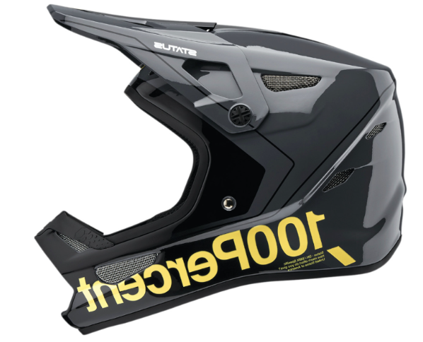 100 Percent Status Charcoal Helmet