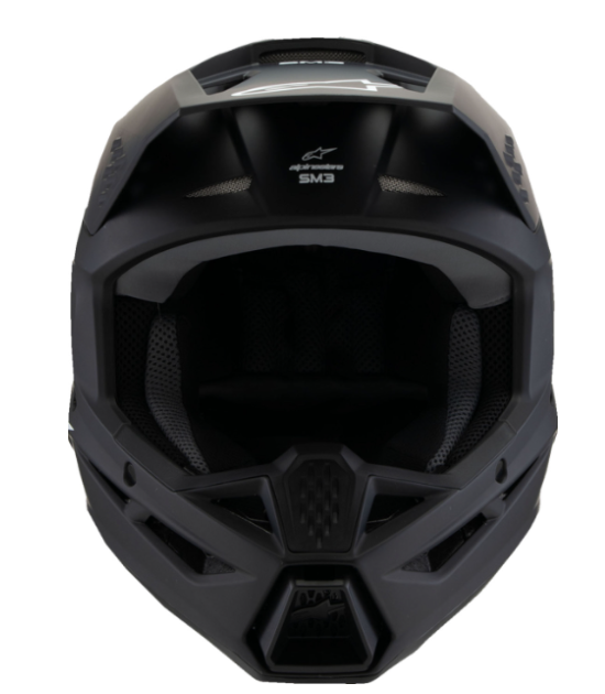 Alpinestar Youth SM3 Helmet - Solid - Matte Black