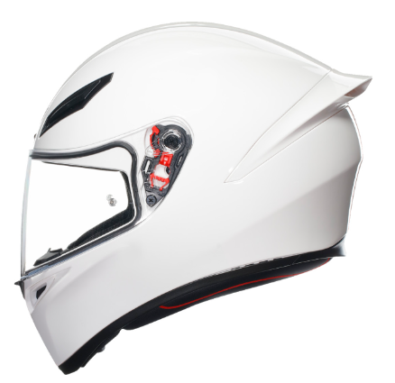 AGV K1 S Solid White Helmet